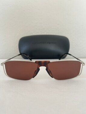 Alexander McQueen AM0198S 003 Sunglasses Man